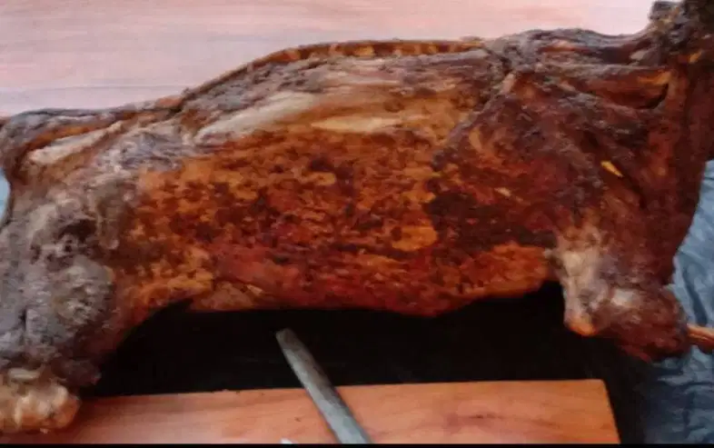 kambing guling utuh 1 ekor buat 50 porsi paket komplit siap pesta puas