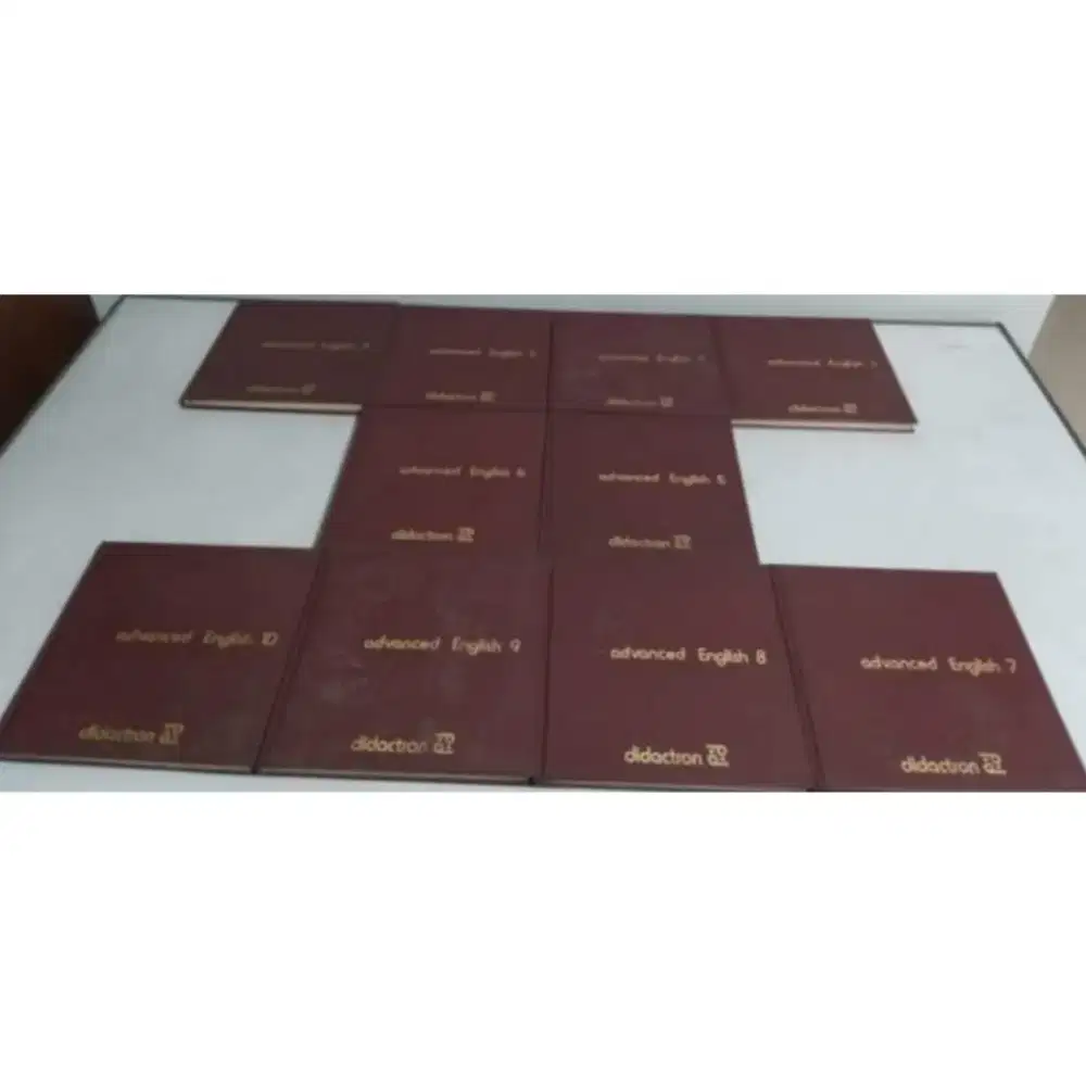 Buku / Book - Advanced English Complete Didactronia 1974 Original