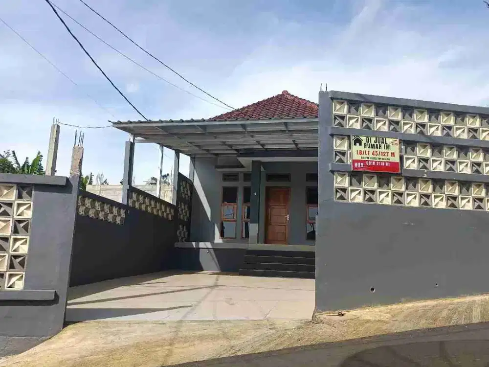 Rumah mewah murah pinggir jalan