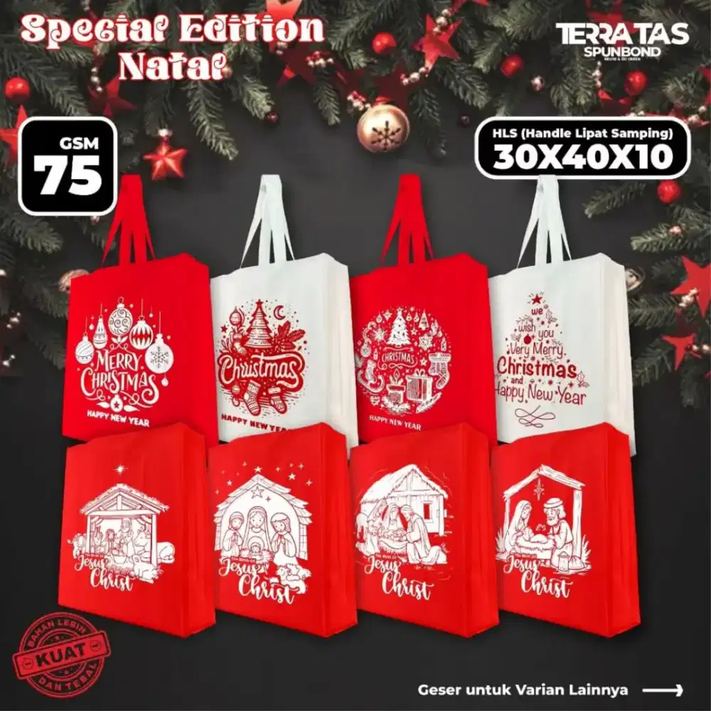 Tas spunbond chistmas