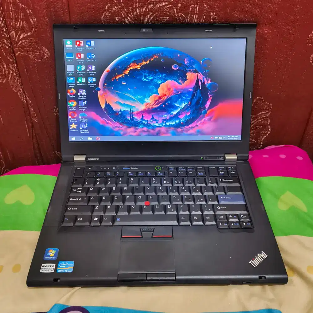 Laptop Lenovo Thinkpad T420 Core i5 ram 8gb ssd 128gb Layar 14 inch
