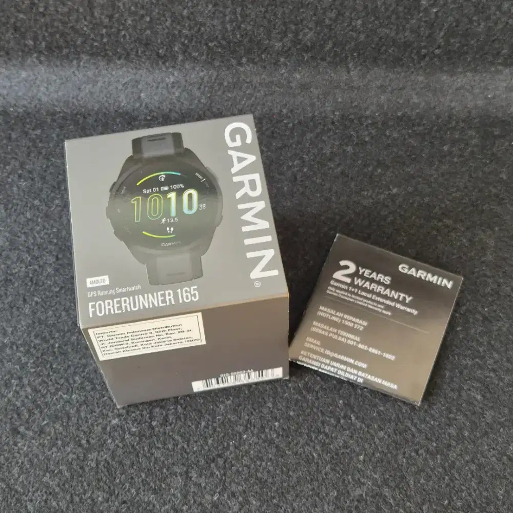 Garmin Forerunner 165 New Segel