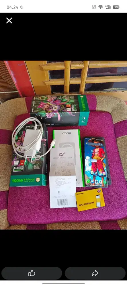 KINGFINIX NOTE 40 PRO PLUS 5G FULLSET