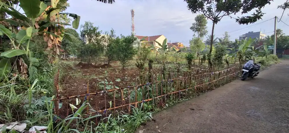 Dijual tanah darat dekat kampus IPB, Darmaga cantik dan gudang Bulog