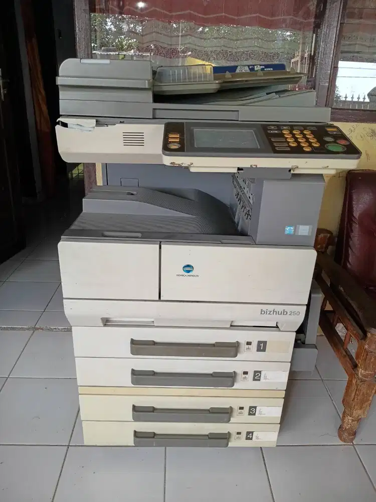 Fotocopy merk Conica Bizhub 250