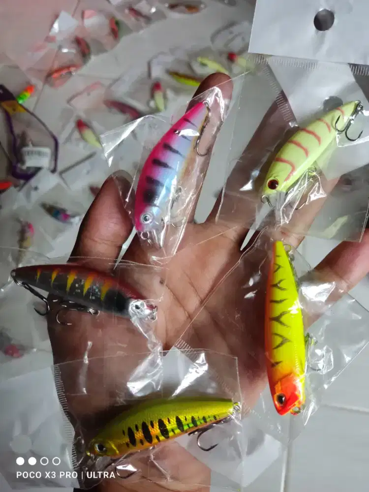 Umpan Minnow lure casting Warna terbaik Harga Termurah