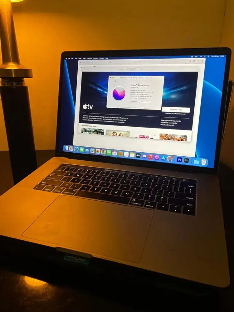 Macbook Pro 15” 2017 16/512 gb Touchbar Normal