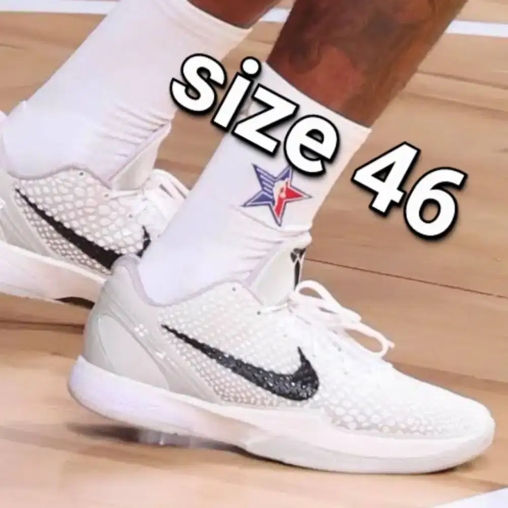 Sepatu basket kobe 6 protro sail