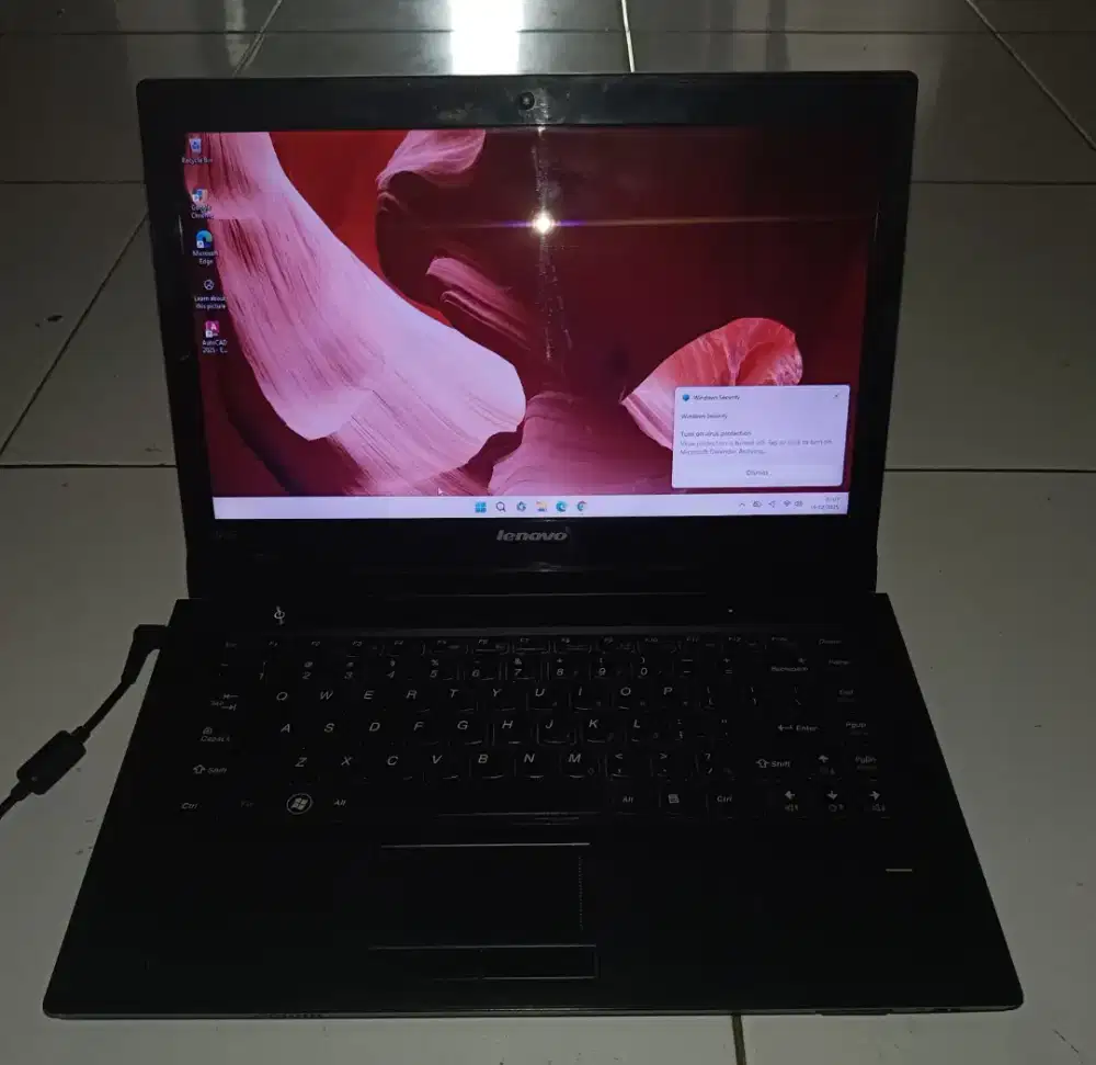Lenovo mulus normal ram 8 SSD 512 Batre 3 jam windows 11 autocat lancr
