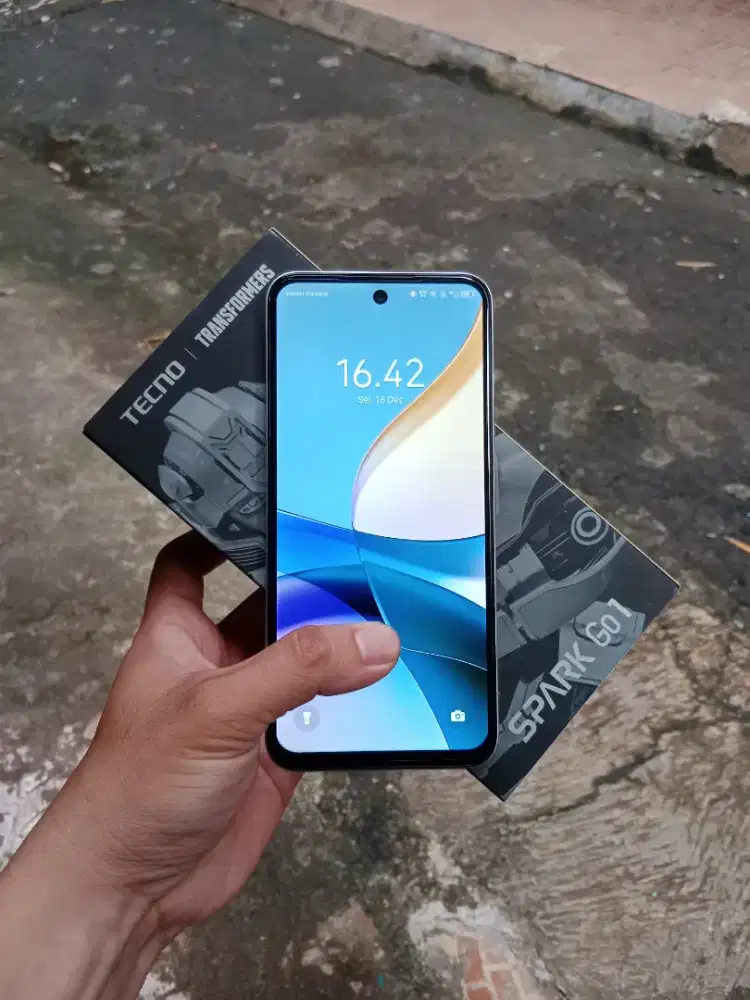 TECNO SPARK GO 1 4+4/128 GB FULLSET ORIGINAL