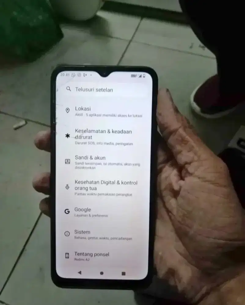 REDMI A2 3+3 ROM 64 GB