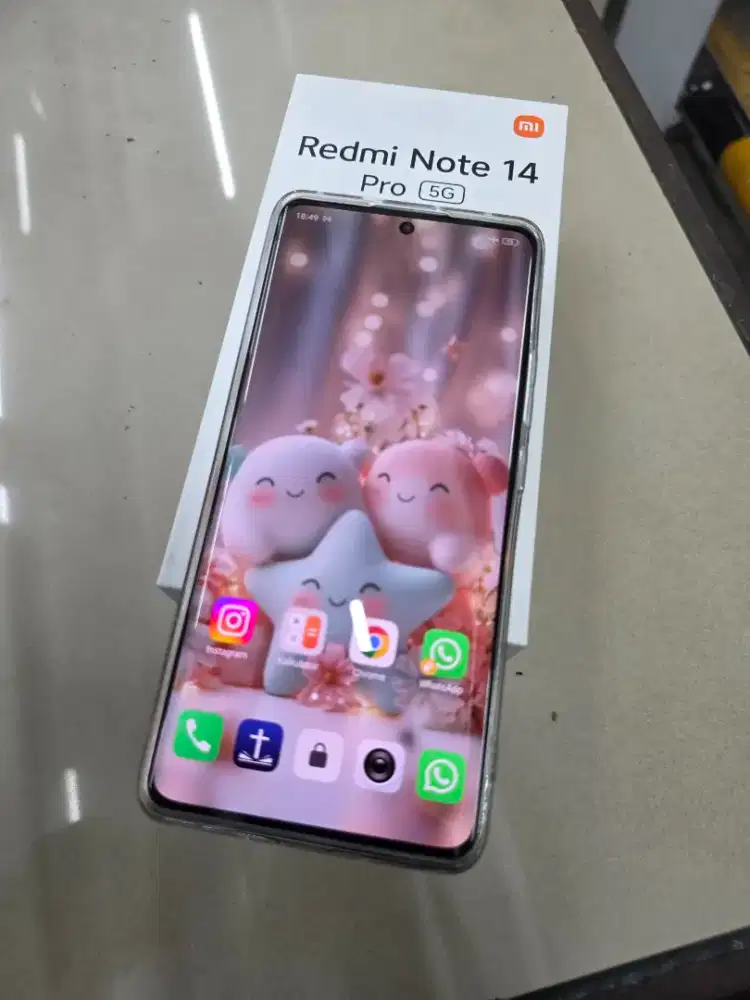 Redmi Note 14 Pro 5G 12/512 Lavender Purple Garansi Resmi Top Istimewa