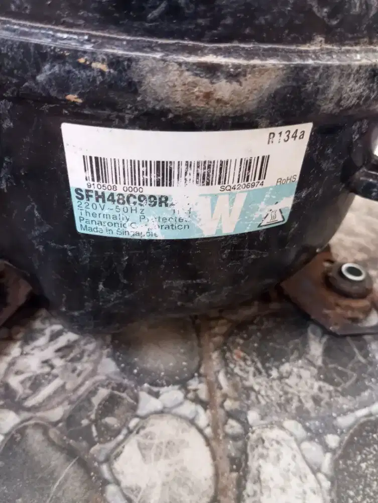 Kompresor kulkas2 pintu sharp