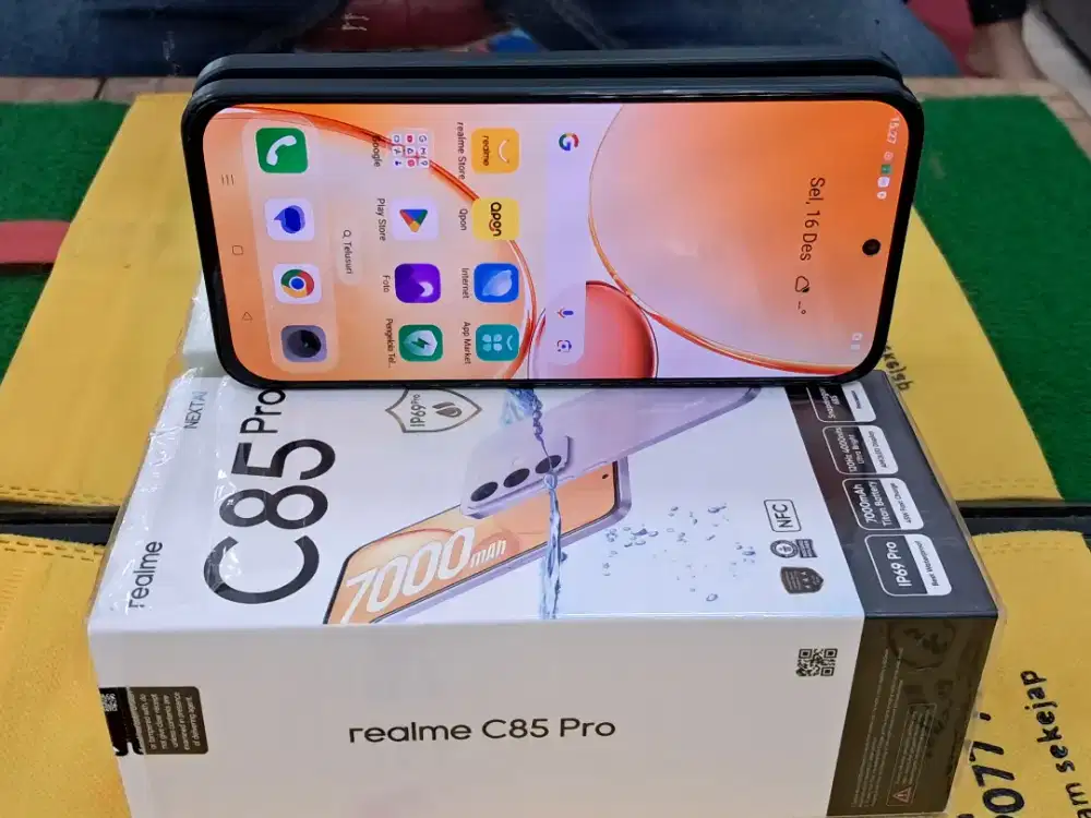 Realme C85 Pro NFC Ram 8/128 GB 2minggu pke sperti Baru