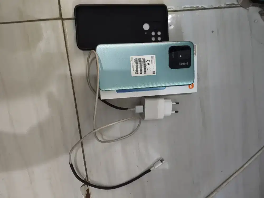 Jual cepat Redmi 10c 4/128 lengkap normal