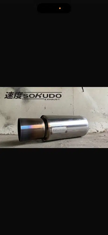 Downpipe, Front Pipe and Muffler Bolt On Brio Brand Sokudo Exhaust