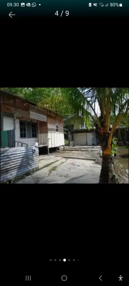 B U Dijual cepat Rumah beserta kolam ikan