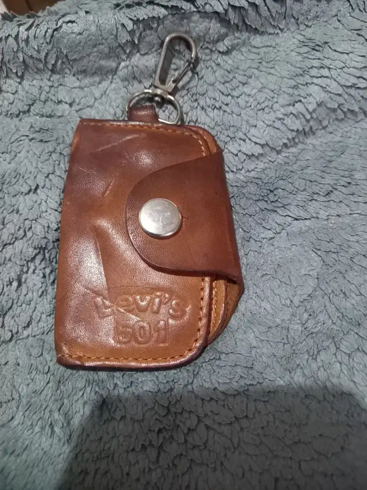 Gantungan kunci Ori Kulit,mulus like new,kulit asli