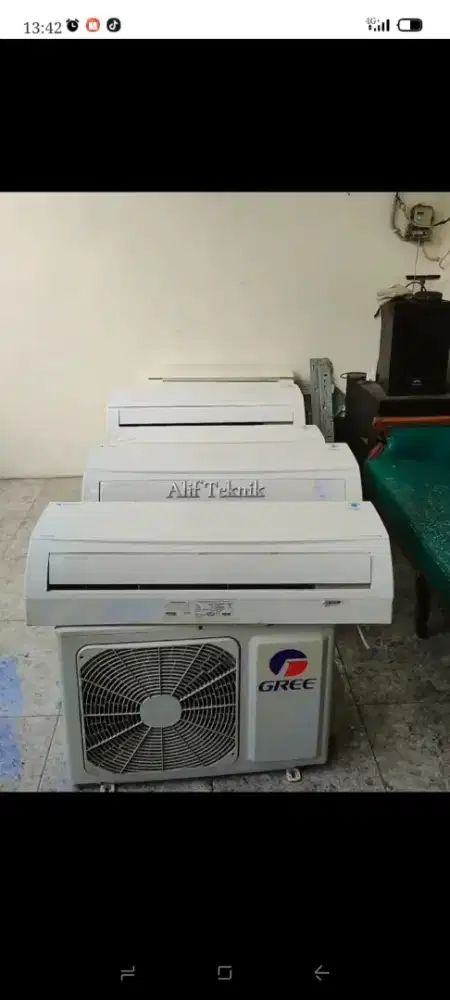 2 PK AC Gree Siap Pasang