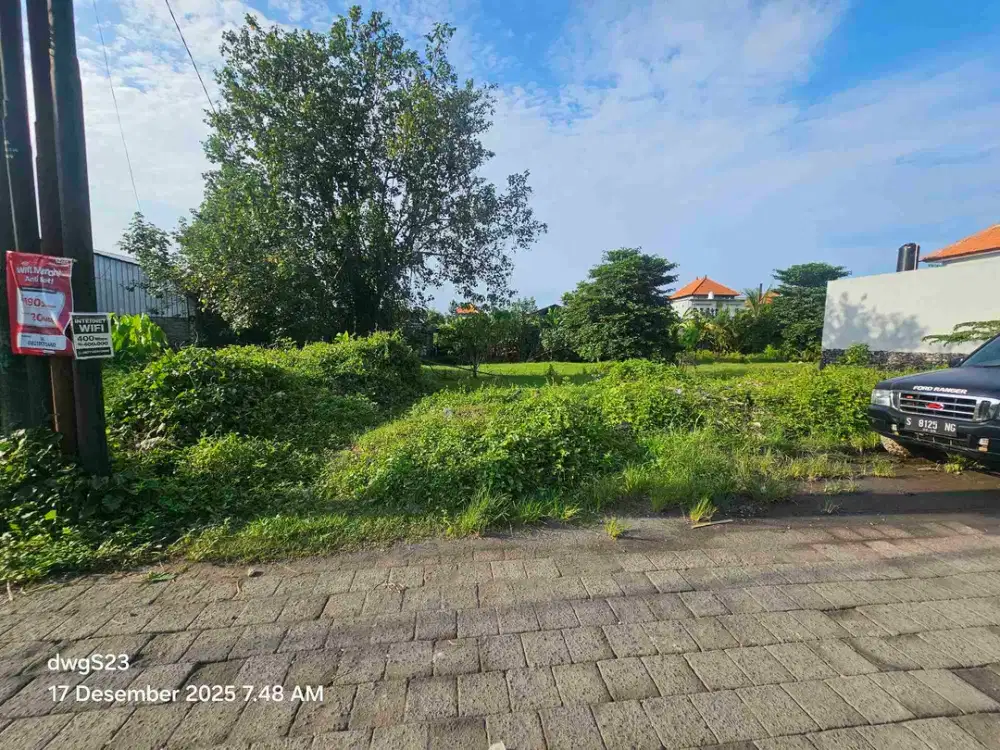 dijual tanah komersil siap bangun lokasi munggu