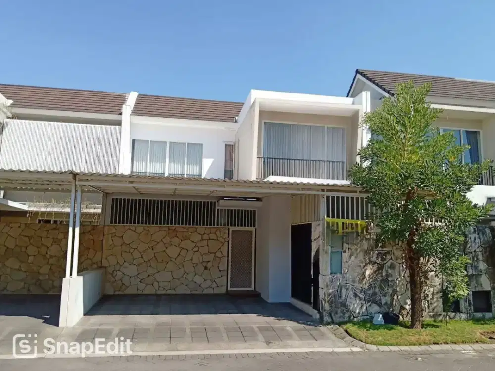 diJUAL cepat rumah furnish FOREST MANSION cluster tropical