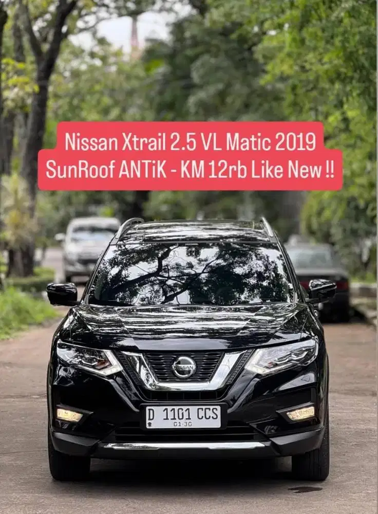 KM low 12rb - Xtrail VL Sunroof 2019 pk an 2020 ANTiK Nissan murah