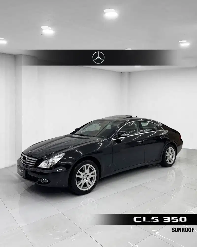 KM 11.000 !! ANTIK Kolektor CLS 350 ''2005 Tgn 1 Black on Red