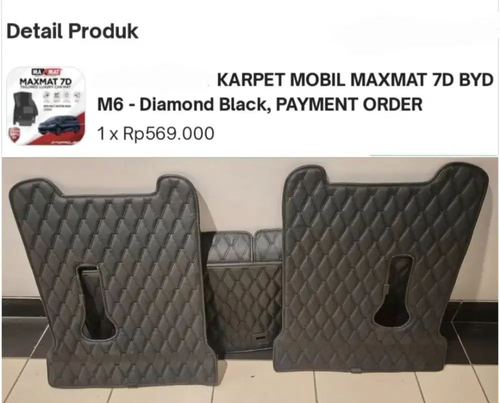 Karpet Bagasi Maxmat 7D untuk BYD M6