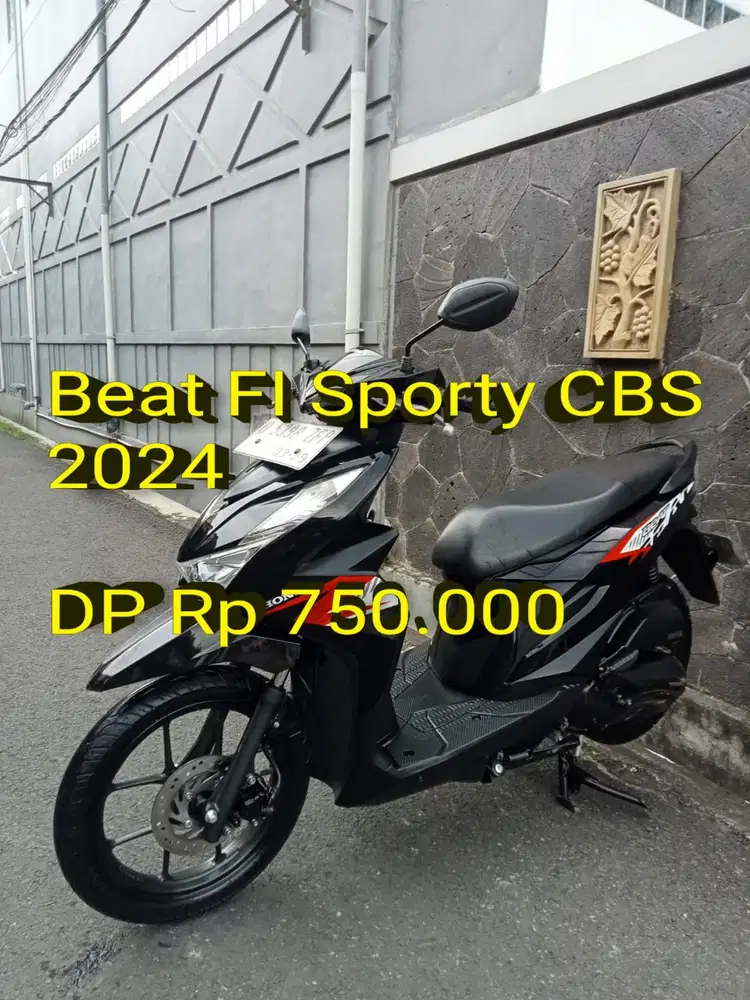 Beat 2024. Pajak ON. Standar. Mulus. Original. LikeNew. Cash/Kredit/TT