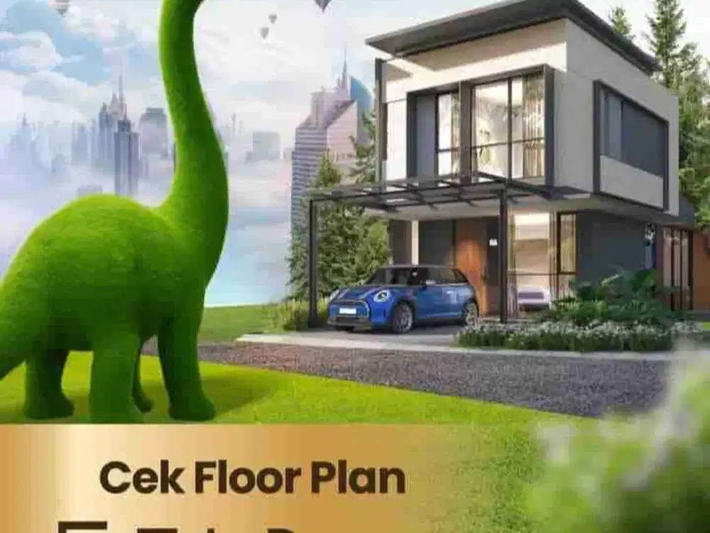 Dijual Rumah Cluster XYZ Bebas Banjir di Lippo Cikarang  Bekasi