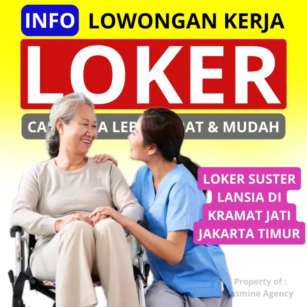 Loker suster lansia di kramat jati jakarta timur