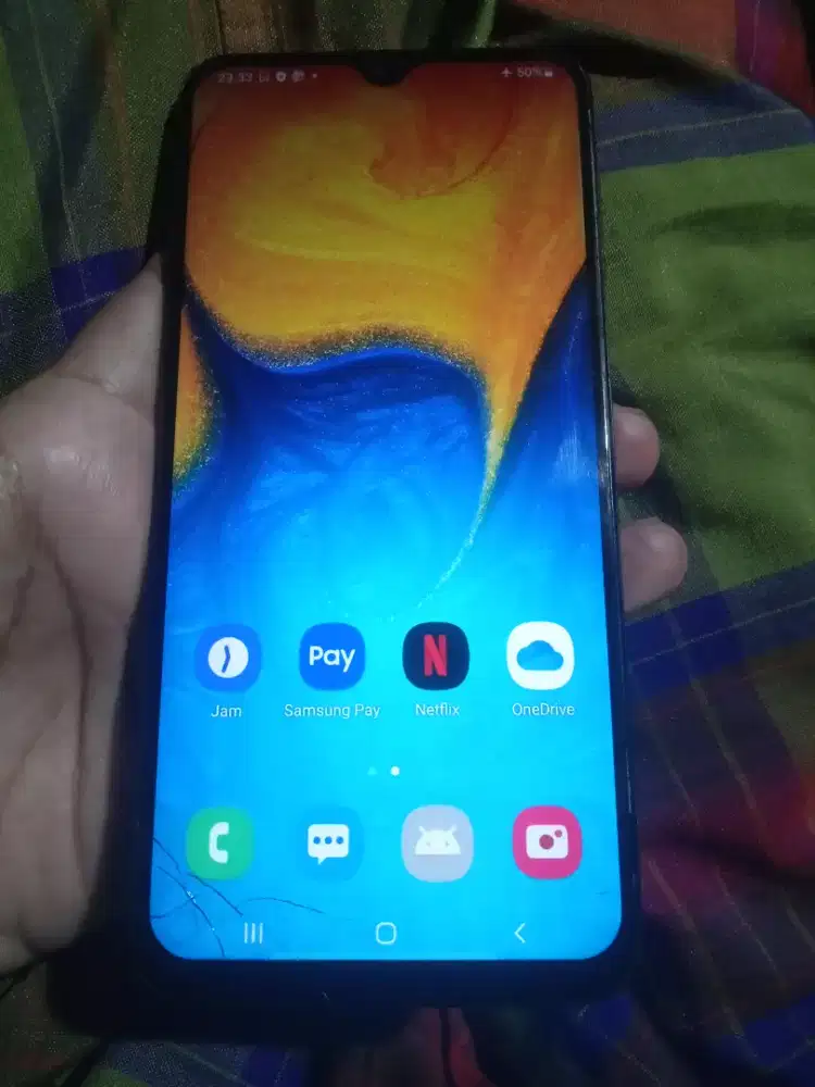 Samsung A20 ram 3/32 lancar