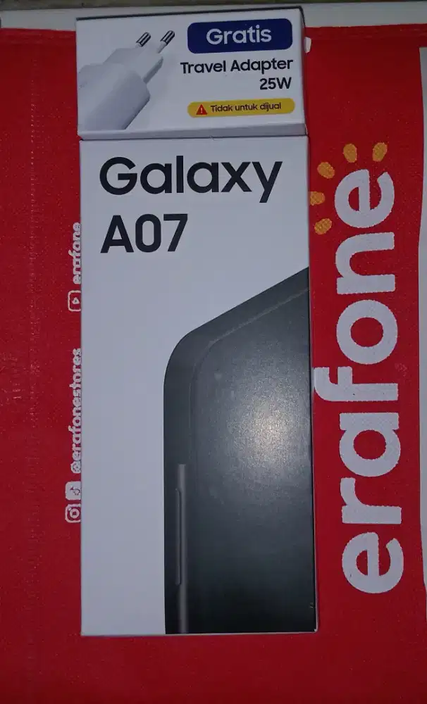 HP ANDROID SAMSUNG A07 (6GB/128GB) BLACK