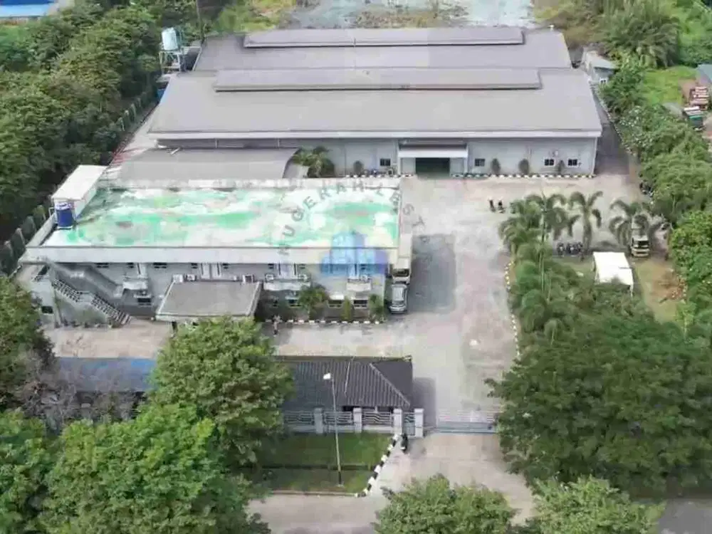 Dijual Pabrik Strategis di Kawasan Industri Modern Cikande, Bangunan Siap Pakai!