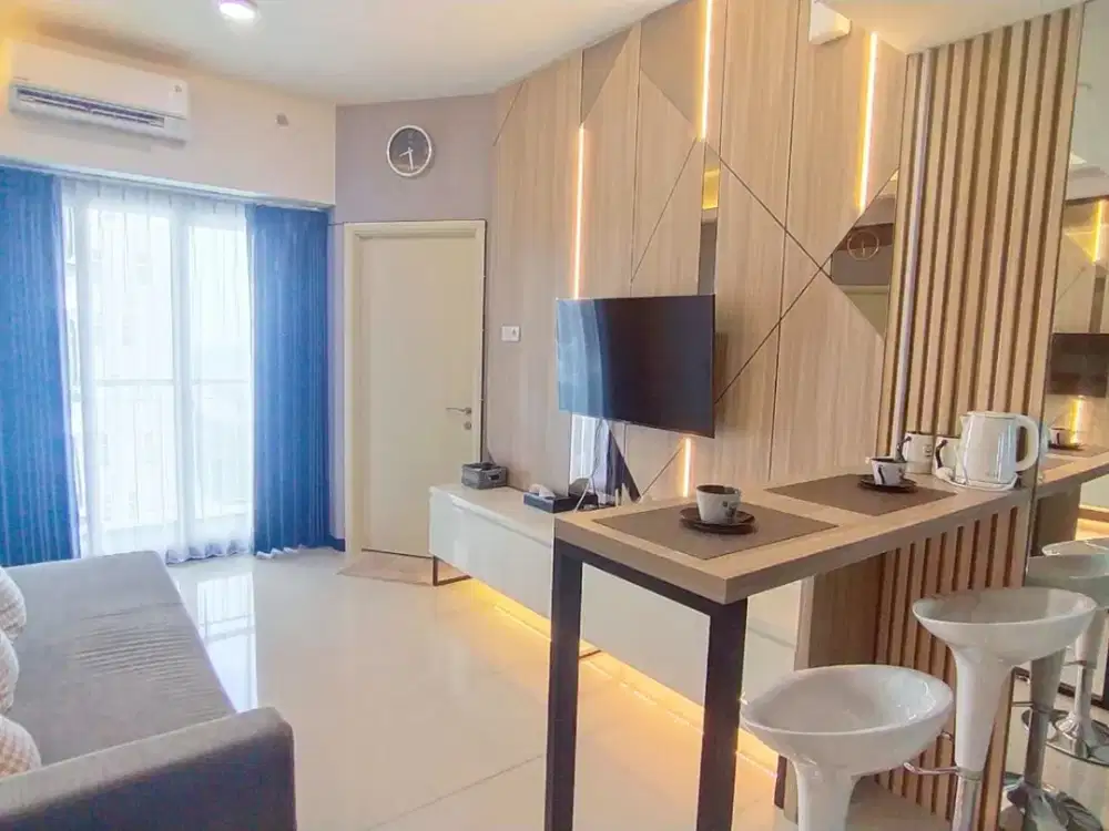 Di Jual / Sewa Apartement Amor, Pakuwon City Mall, 2BR corner Furnished termurah