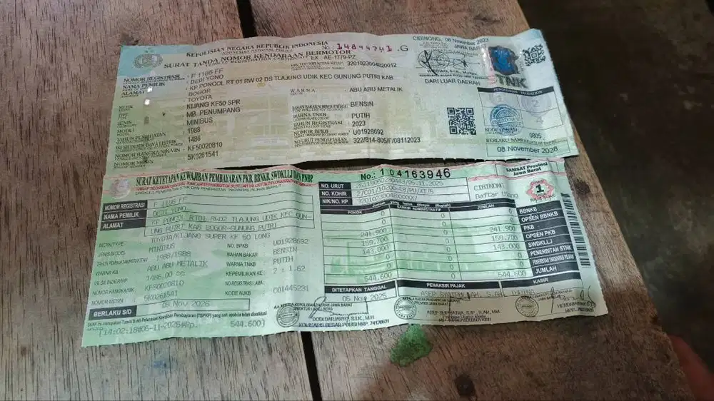 Dijual mobil kijang super long th 1988