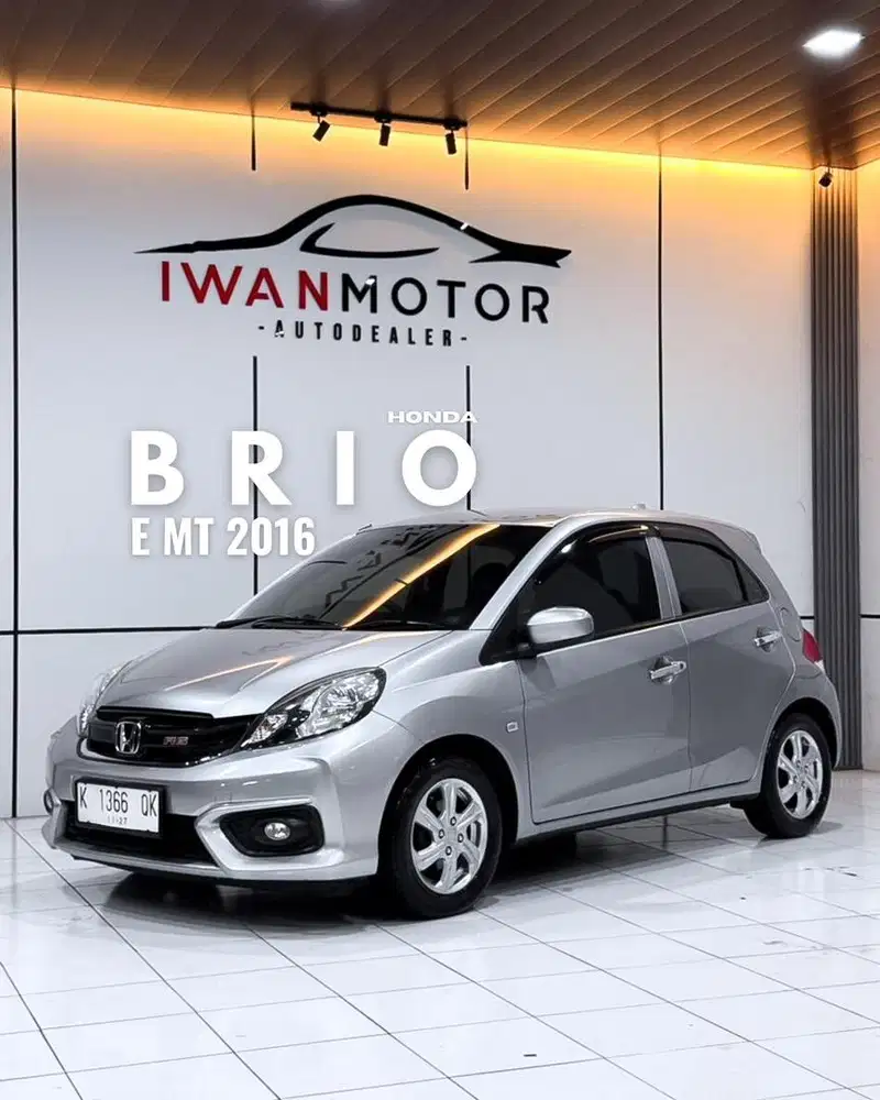 Pajak Baru! Honda Brio E MT Tahun 2016