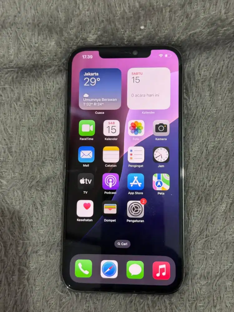 Iphone 12 promax 256 terdaftar beacukai resmi