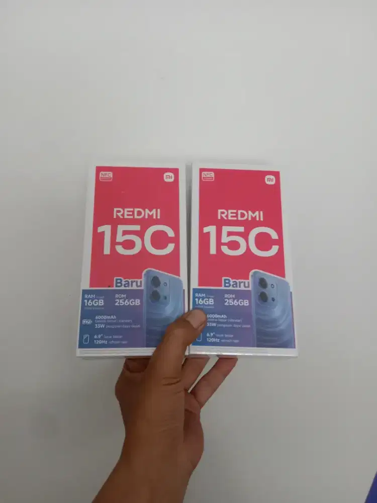 [ Fast respon WA ] Xiaomi Redmi 15C NFC 8+8/256 Garansi resmi 15bln