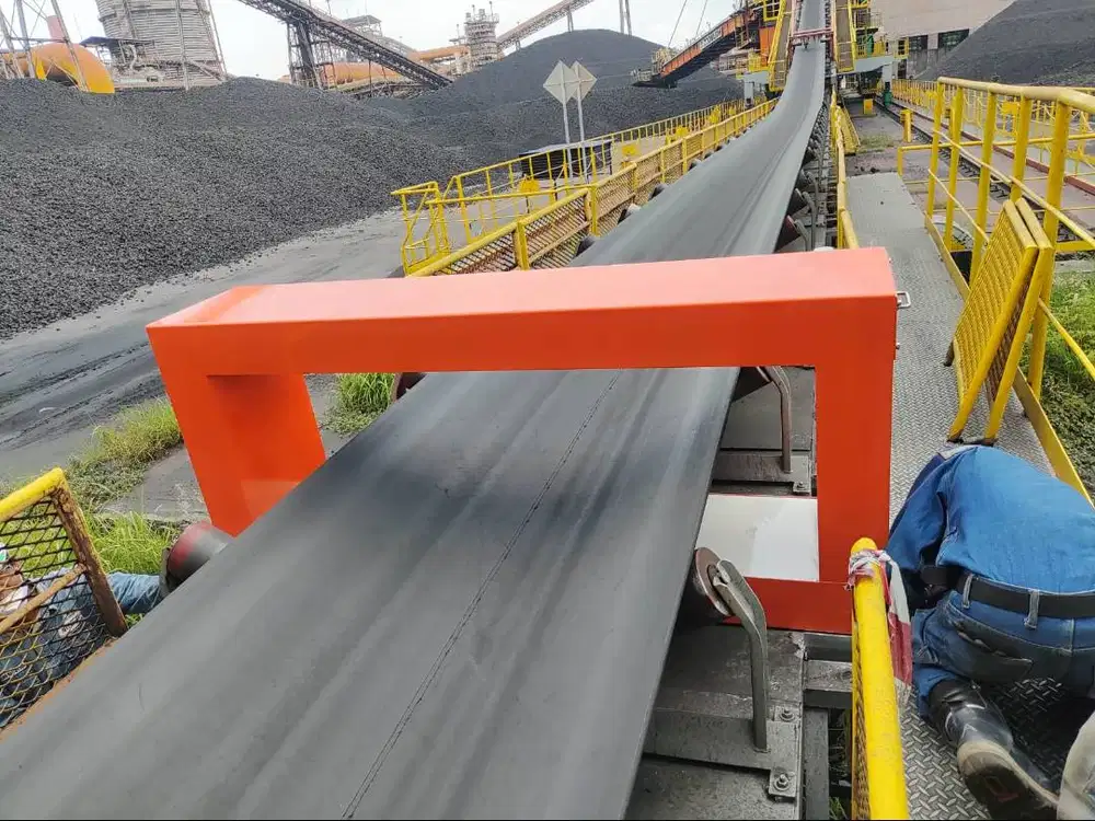 Metal Detector Conveyor Batubara, Wjb Ekspor & Power Plant Compliance