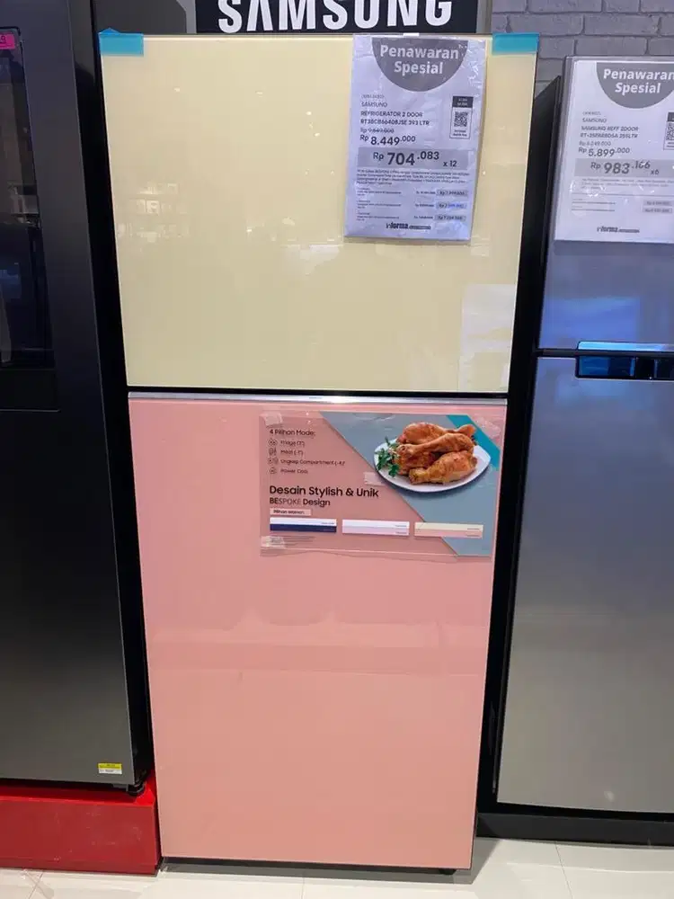 kulkas samsung rt38cb66408jse 393 Ltr