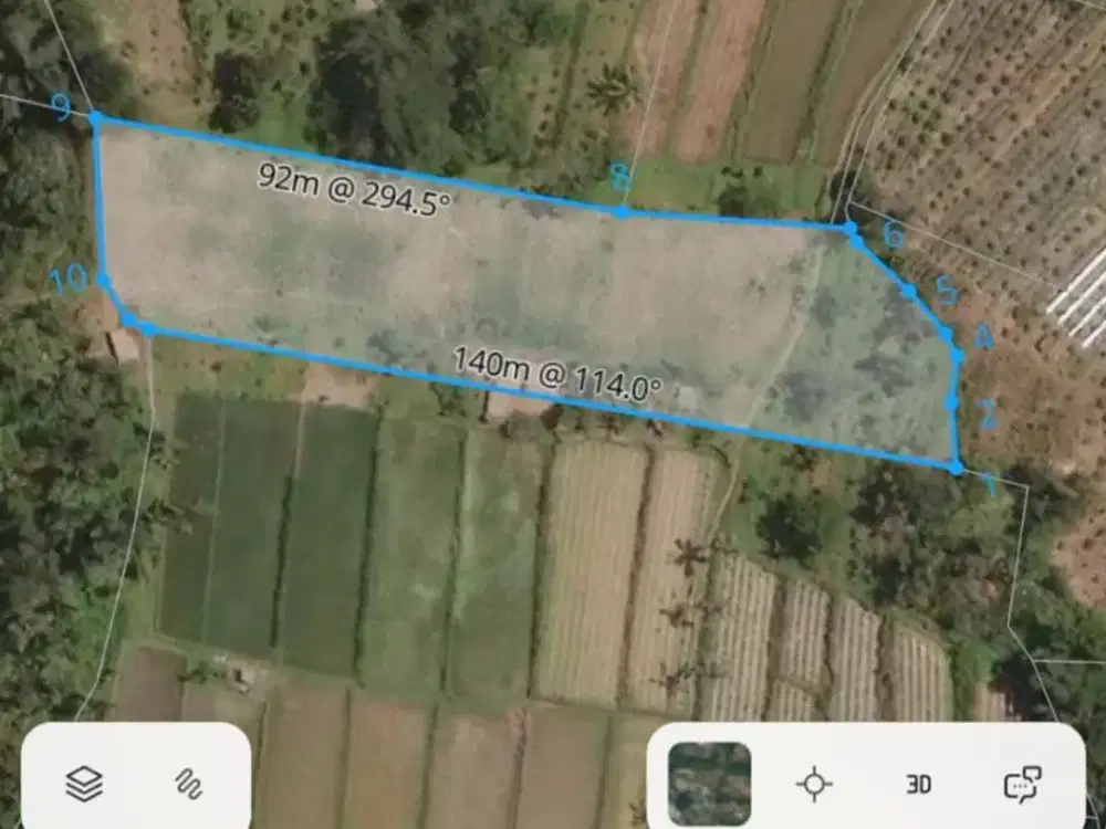 Tanah kebun murah di ketinggian 800mdpl sangat cocok untuk berbagai jenis tanaman