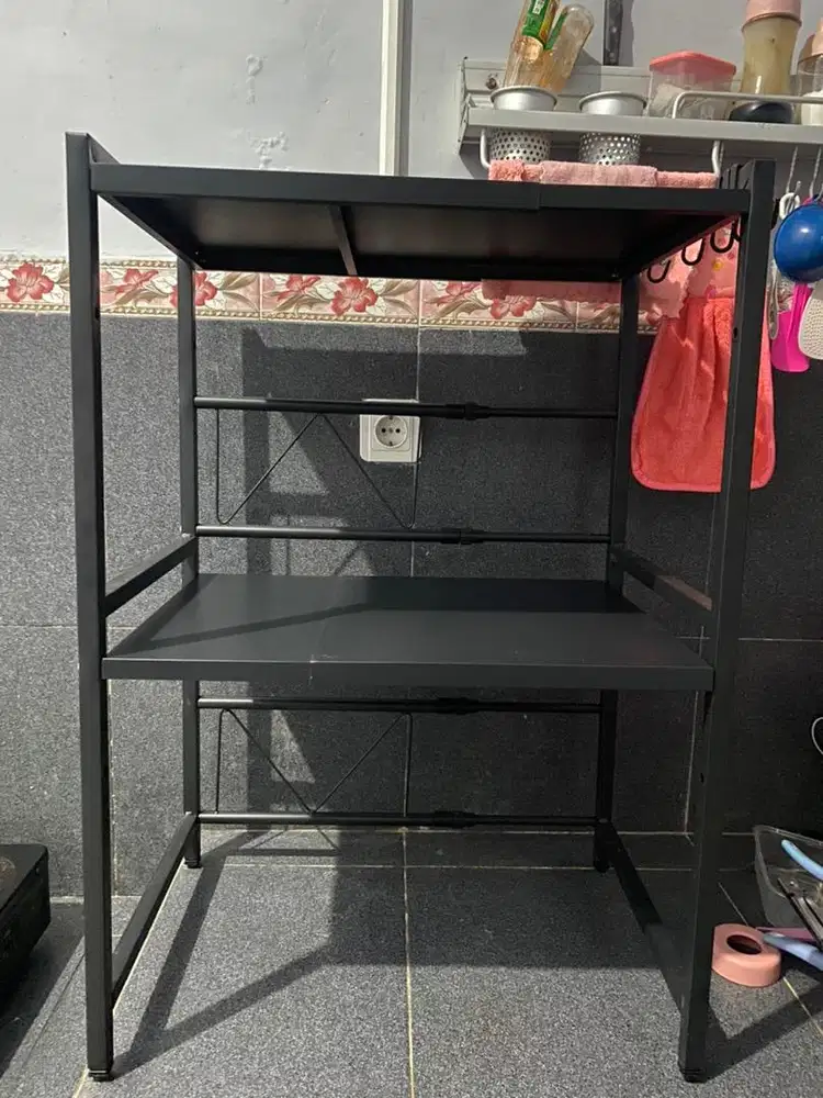 Rak Oven bisa atur panjang pendek