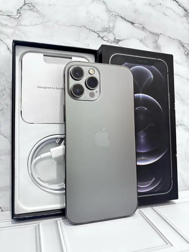 iPhone 12 Pro Max 128Gb Mewah, Perfect Mulus Nominus.