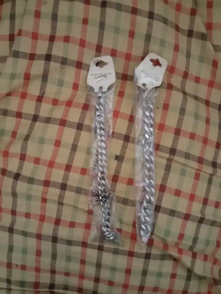 Assesoris gelang dan cincin stainles steel