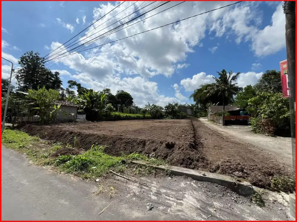Dijual Tanah Yogyakarta Gentan Sleman Dekat Pasar Kolombo Untuk Rumah