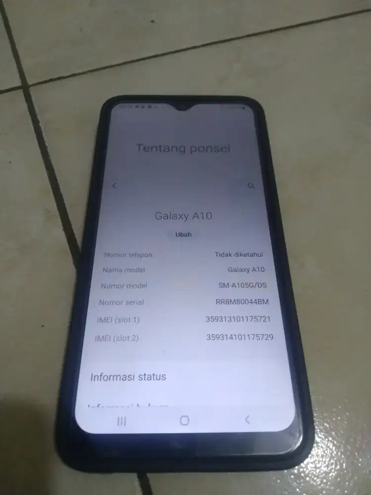 Samsung A10 Ram 2/33GB