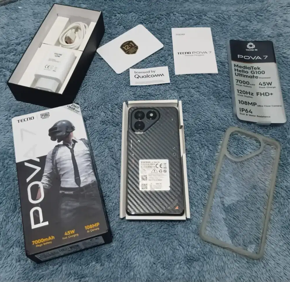 Tecno pova 7 4g 8/256 gb ( bisa tukar tambah )