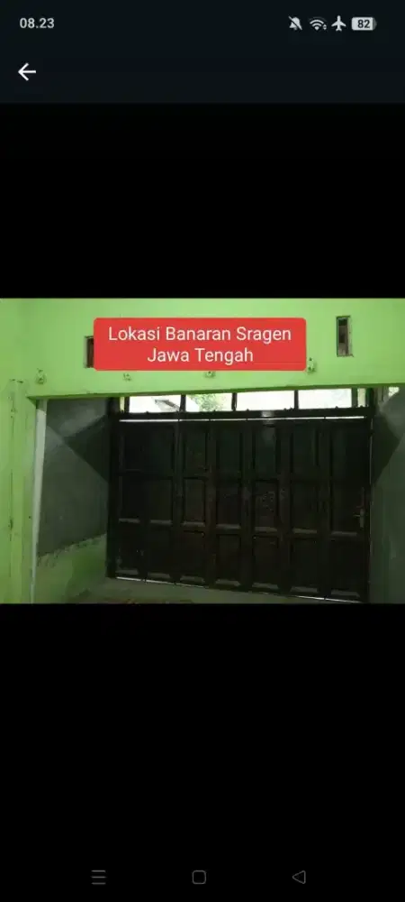 Rumah SHM Sambungmacan Sragen | LT 212 m² | 3 KT | Dekat Tol