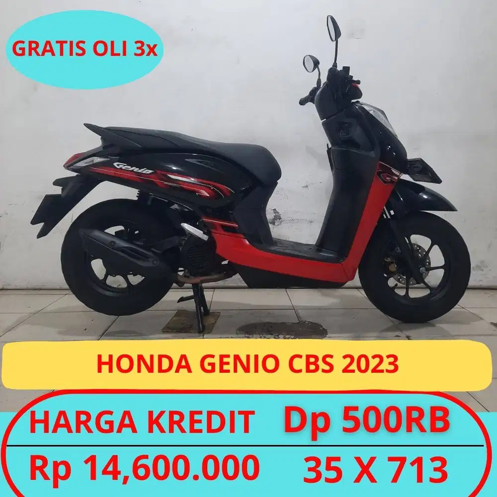HONDA GENIO CBS 2023 DP HANYA 500 RIBU GUYSS